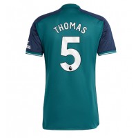 Arsenal Thomas Partey #5 Replica Third Shirt 2023-24 Short Sleeve